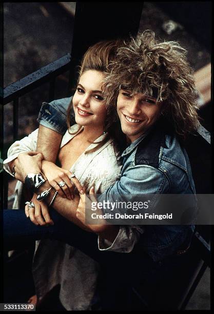 Deborah Feingold/Corbis via Getty Images) Diane Lane and Jon Bon Jovi