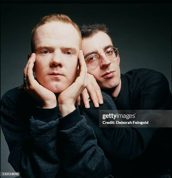 Deborah Feingold/Corbis via Getty Images) Jimmy Somerville and Richard Coles of The Communards.