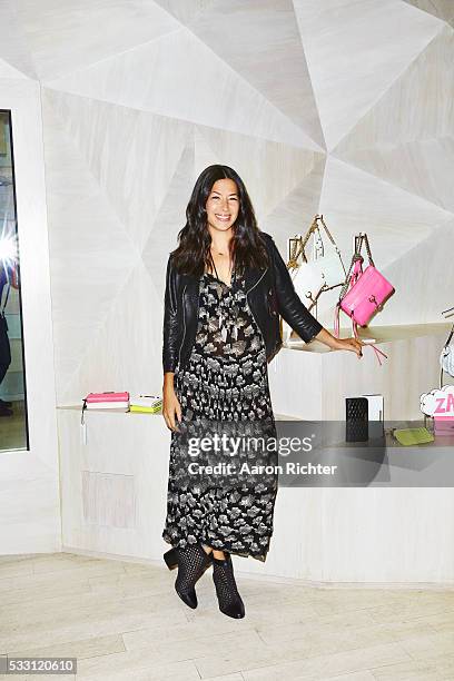 Designer Rebecca Minkoff is photographed for Rhapsody Magazine in 2015 in New York City. PUBLISHED IMAGE.