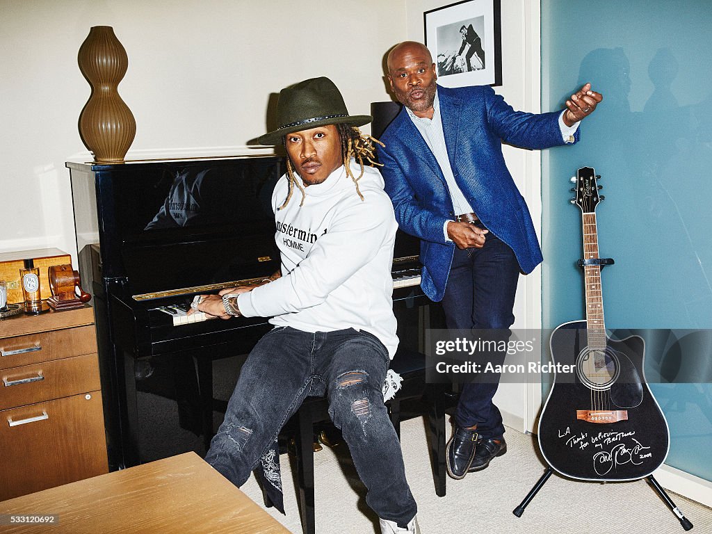 Future and L.A. Reid, Billboard, December 19, 2015