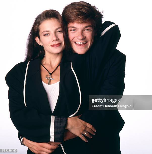 Deborah Feingold/Corbis via Getty Images) Justine and Jason Batemen