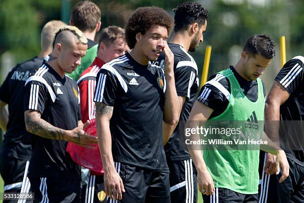 Witsel Axel of FC Zenit St-Petersburg pictured during a training session of the National Soccer Team of Belgium as part of the training camp prior to...