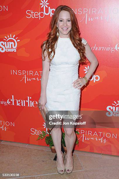 Actress Amy Davidson arrives at Step Up's 13th Annual Inspiration Awards at The Beverly Hilton Hotel on May 20, 2016 in Beverly Hills, California.