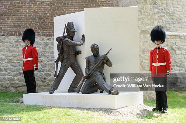 - Bicentenaire de la bataille de Waterloo: la Princesse Astrid assiste à l'inauguration de la Ferme d'Hougoumont en présence du Prince de Galles et...