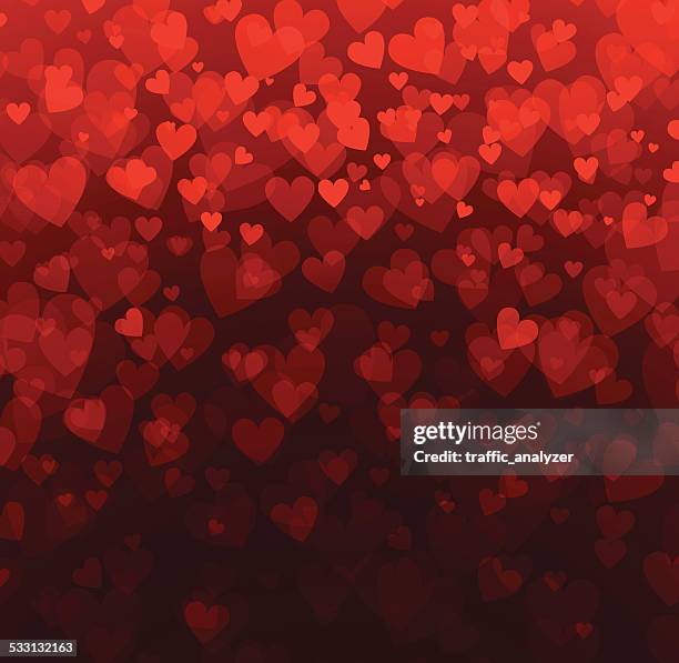 ilustraciones, imágenes clip art, dibujos animados e iconos de stock de corazones de fondo abstracto - valentines background