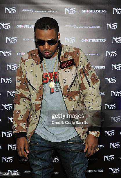 Nas attends the launch The Ghostbusters Collection presented by Italia Independent and Nas on May 20, 2016 in New York City.