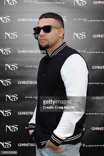 Lenny Hernandez attends the launch of The Ghostbusters Collection presented by Italia Independent and Nas on May 20, 2016 in New York City.