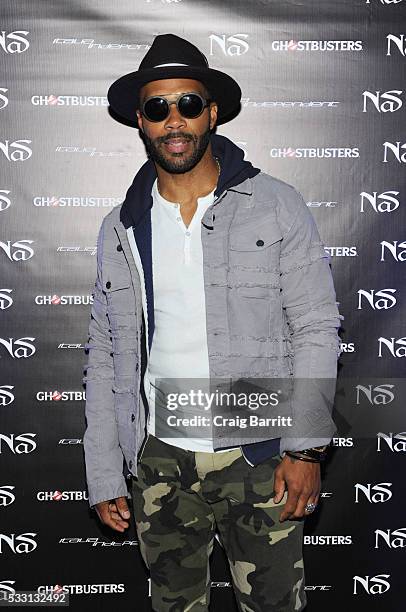 Omari Hardwick attends the launch of The Ghostbusters Collection presented by Italia Independent and Nas on May 20, 2016 in New York City.