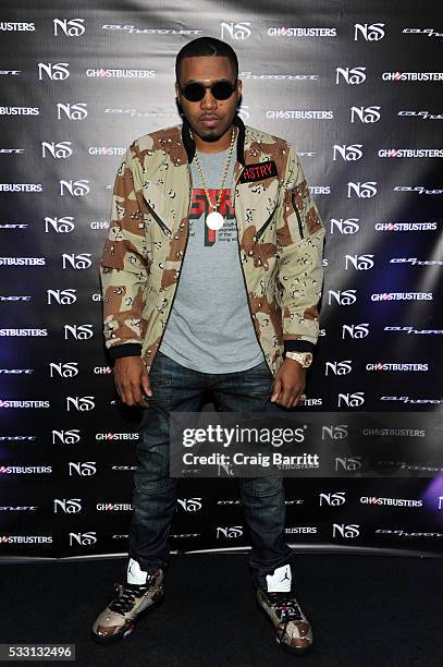 Nas attends the launch The Ghostbusters Collection presented by Italia Independent and Nas on May 20, 2016 in New York City.