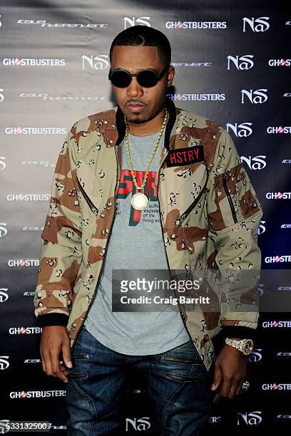Nas attends the launch The Ghostbusters Collection presented by Italia Independent and Nas on May 20, 2016 in New York City.