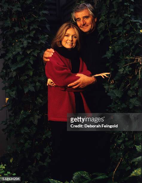 Deborah Feingold/Corbis via Getty Images) Gloria Steinem and David Bale