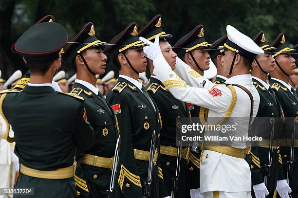 - Visite d'Etat du Roi Philippe et de la Reine Mathilde en République Populaire de Chine - Staatsbezoek van Koning Filip en Koningin Mathilde aan de...