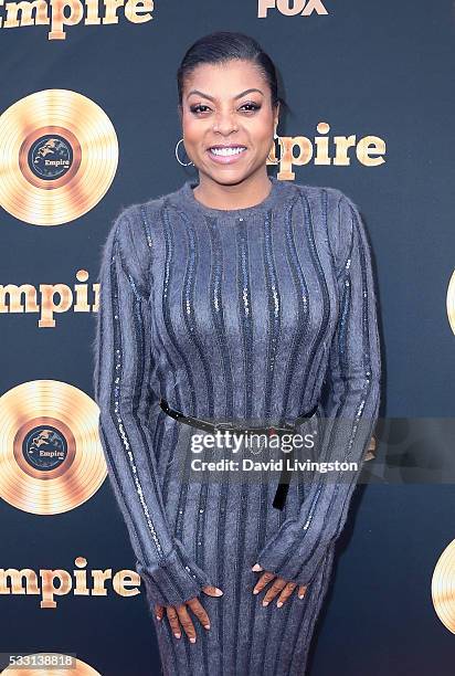 Actress Taraji P. Henson attends the "Empire" FYC ATAS event at the Zanuck Theater at 20th Century Fox Lot on May 20, 2016 in Los Angeles, California.