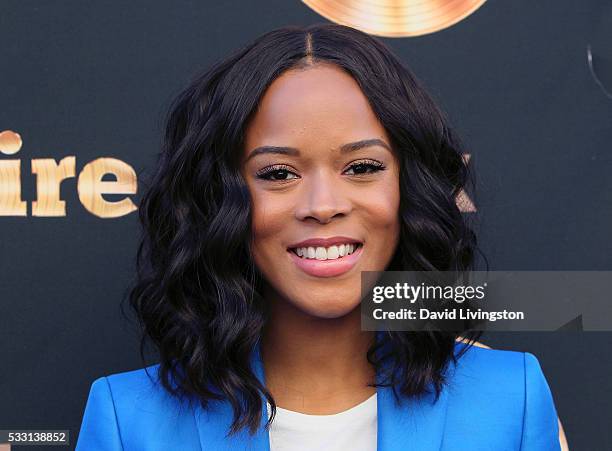 Actress Serayah McNeill attends the "Empire" FYC ATAS event at the Zanuck Theater at 20th Century Fox Lot on May 20, 2016 in Los Angeles, California.