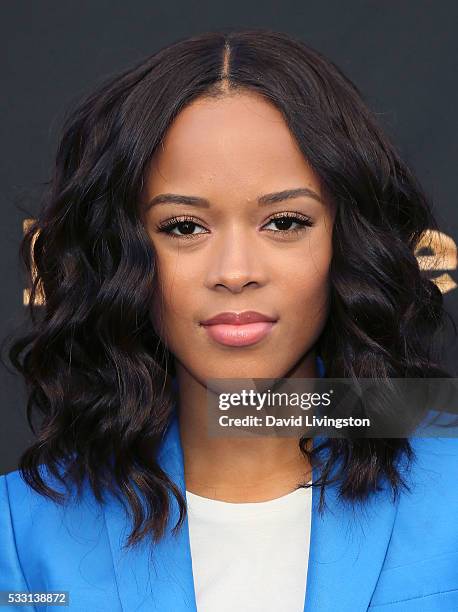 Actress Serayah McNeill attends the "Empire" FYC ATAS event at the Zanuck Theater at 20th Century Fox Lot on May 20, 2016 in Los Angeles, California.