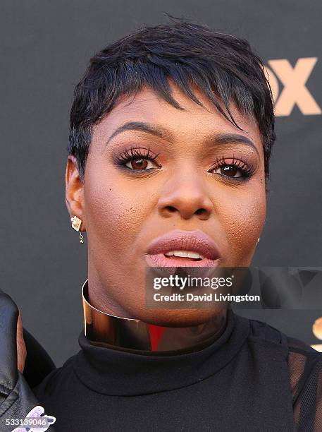 Actress Ta'Rhonda Jones attends the "Empire" FYC ATAS event at the Zanuck Theater at 20th Century Fox Lot on May 20, 2016 in Los Angeles, California.