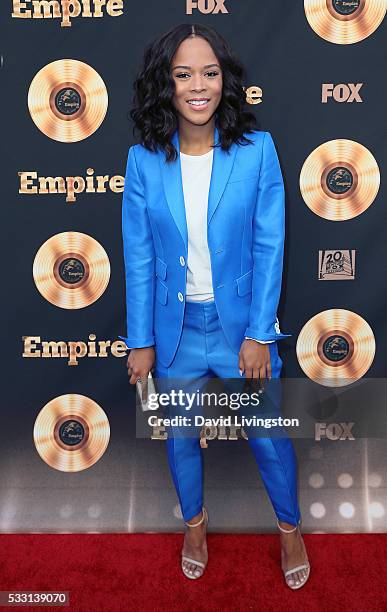 Actress Serayah McNeill attends the "Empire" FYC ATAS event at the Zanuck Theater at 20th Century Fox Lot on May 20, 2016 in Los Angeles, California.