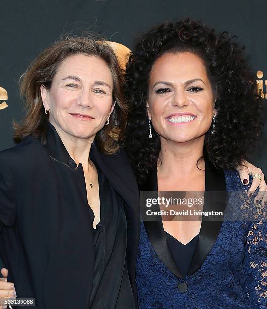 Executive producers Ilene Chaiken and Sanaa Hamri attend the "Empire" FYC ATAS event at the Zanuck Theater at 20th Century Fox Lot on May 20, 2016 in...