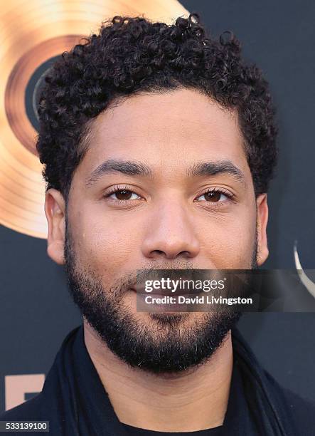 Actor Jussie Smollett attends the "Empire" FYC ATAS event at the Zanuck Theater at 20th Century Fox Lot on May 20, 2016 in Los Angeles, California.