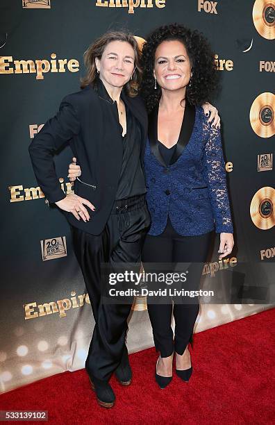 Executive producers Ilene Chaiken and Sanaa Hamri attend the "Empire" FYC ATAS event at the Zanuck Theater at 20th Century Fox Lot on May 20, 2016 in...
