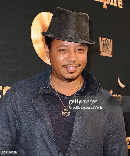 Actor Terrence Howard attends the "Empire" FYC ATAS event at Zanuck Theater on May 20, 2016 in Los Angeles, California.