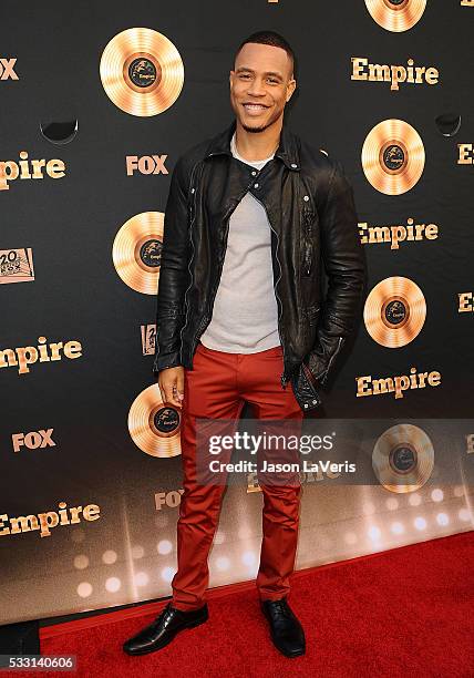 Actor Trai Byers attends the "Empire" FYC ATAS event at Zanuck Theater on May 20, 2016 in Los Angeles, California.