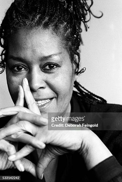 Deborah Feingold/Corbis via Getty Images) Portrait of jazz singer Abbey Lincoln