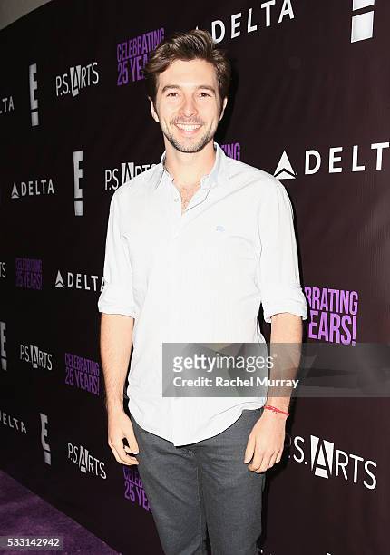 Actor Roberto Aguire attends the pARTy! - celebrating 25 years of P.S. ARTS on May 20, 2016 in Los Angeles, California.