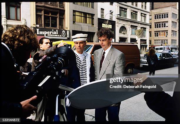 Deborah Feingold/Corbis via Getty Images) Musicans Chris Lowe and Niel Tennant, known as the Pet Shop Boys