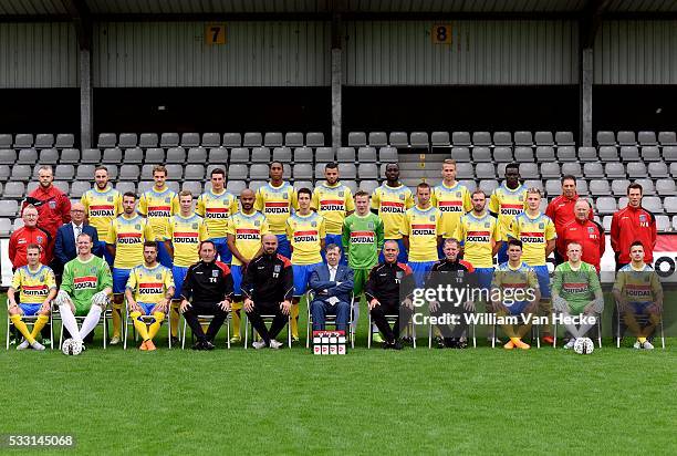 Ploegfoto: boven: Frijters -Raphaël Lecomte-Jore Trompet-Jordan Mustoe-Sherjill MacDonald-Mohamed Aoulad-Kevin Koffi-Filip Daems-Vanolst Midden:...