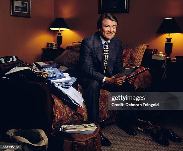 Deborah Feingold/Corbis via Getty Images) Journalist Steve Kroft