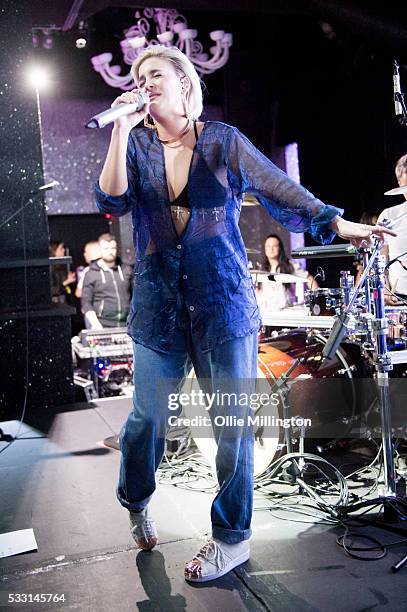 Anne-Marie performs onstage at The Haunt on Day 2 of The Great Escape 2016 on May 20, 2016 in Brighton, England.