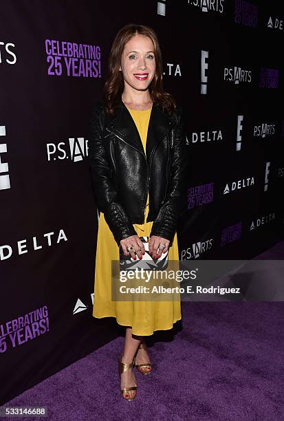 Actress Marla Sokoloff attends P.S. Arts' The pARTy at NeueHouse Hollywood on May 20, 2016 in Los Angeles, California.