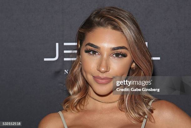 Actress/model Chantel Jeffries attends Jewel Nightclub at the Aria Resort & Casino on May 21, 2016 in Las Vegas, Nevada.