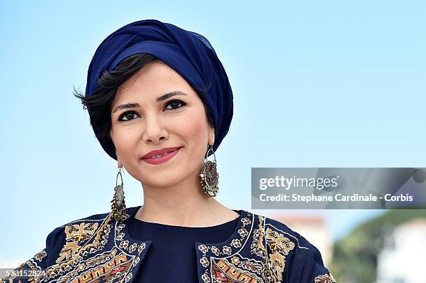 Director Farnoosh Samadi attends the Short Films Competition Photocall at the annual 69th Cannes Film Festival at Palais des Festivals on May 21,...