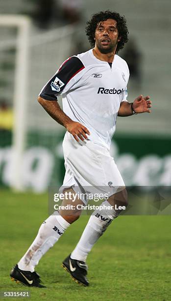 Ivan Campo of Bolton Wanderers during the FA Premier League Asia Trophy Final match between Thailand and Bolton Wanderers at the Rajamangala Stadium...