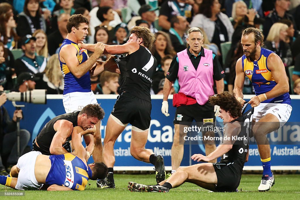 AFL Rd 9 - Port Adelaide v West Coast