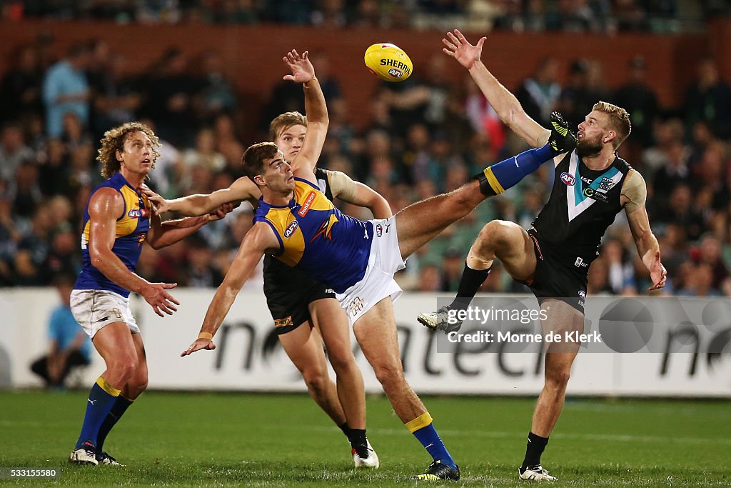 AFL Rd 9 - Port Adelaide v West Coast