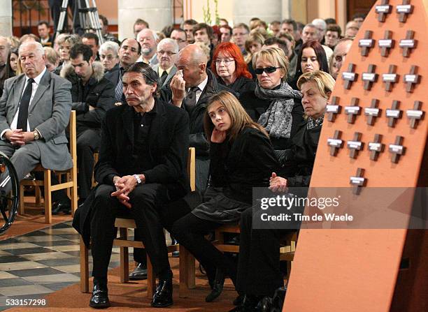 Frank Vandenbroucke Cameron Vandenbroucke Fille Dauchter Dochter / Jean-Jacques Vandenbroucke Father Pere Papa / ¡ - + / Funeral Begrafenis...