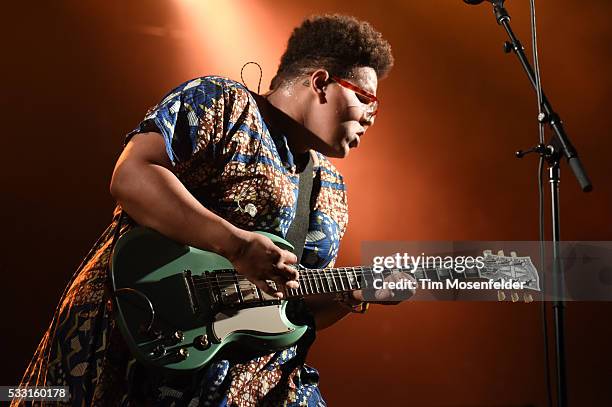 Brittany Howard of Alabama Shakes performs during the Hangout Music Festival on May 20, 2016 in Gulf Shores, Alabama.