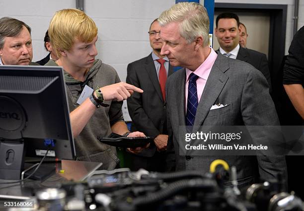 - Le Roi Philippe en visite de travail en Communauté Germanophone. Cette visite sera consacrée principalement à la formation en alternance et aux...