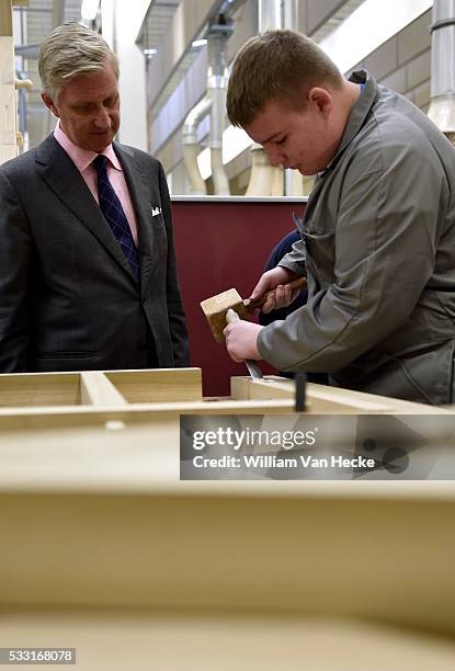 - Le Roi Philippe en visite de travail en Communauté Germanophone. Cette visite sera consacrée principalement à la formation en alternance et aux...