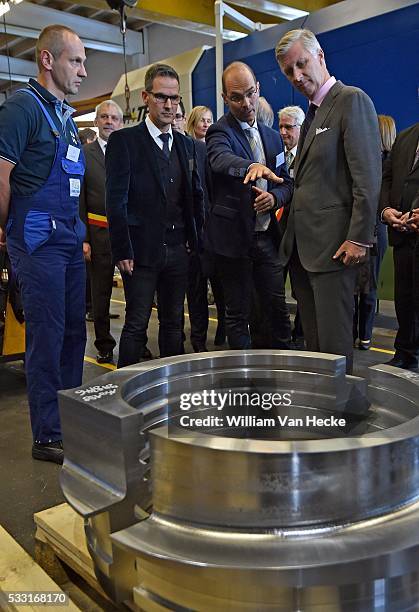 - Le Roi Philippe en visite de travail en Communauté Germanophone. Cette visite sera consacrée principalement à la formation en alternance et aux...