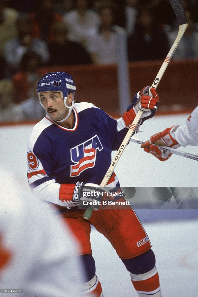 Bryan Trottier At 1984 Canada Cup