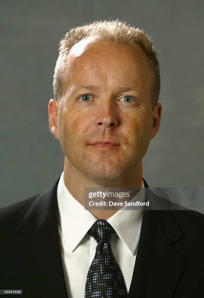 Scout Shawn Simpson of the Toronto Maple Leafs poses for a portrait Scout Shawn Simpson of the Toronto Maple Leafs poses for a portrait