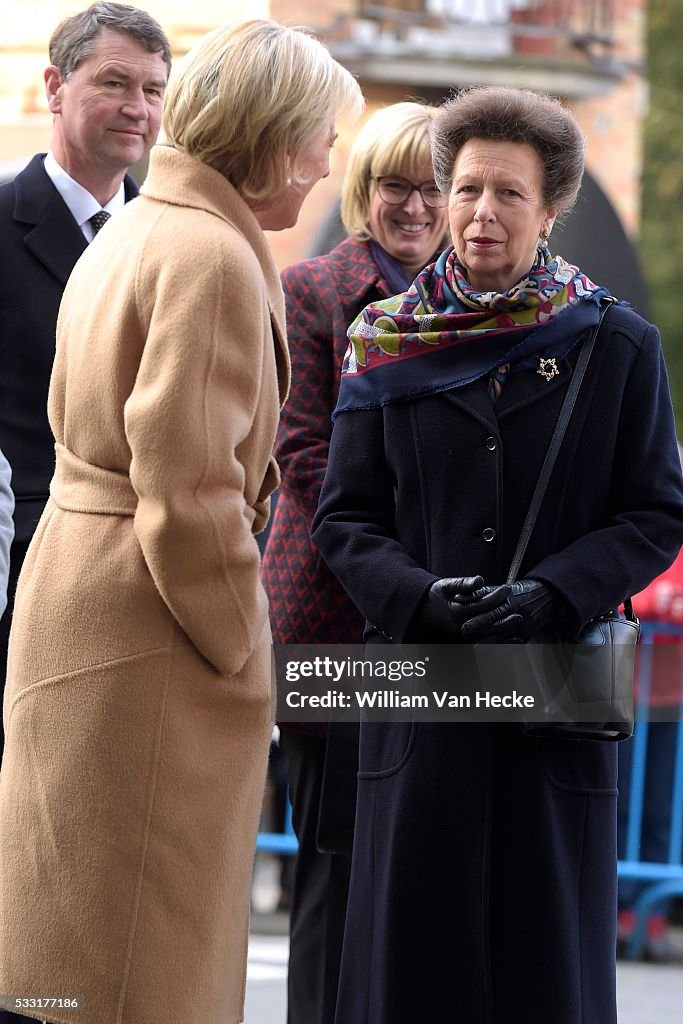 Princess Anne - Centenary of the death of the British nurse Edith Cavell