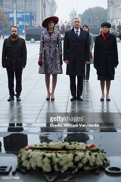 - Visite d'Etat du Roi Philippe et de la Reine Mathilde a la Republique de Pologne - Staatsbezoek van Koning Filip en Koningin Mathilde aan de...