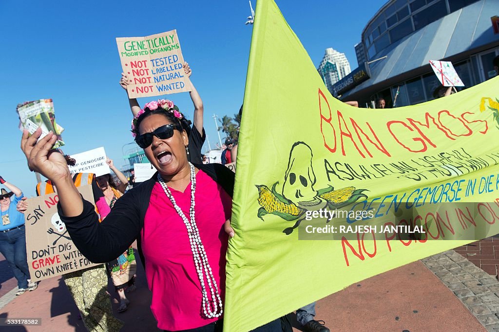 SAFRICA-GMO-MONSANTO-PROTEST