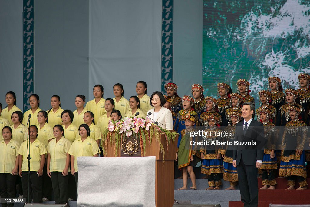 2016 ROC presidential Inauguration
Taiwan first female...
