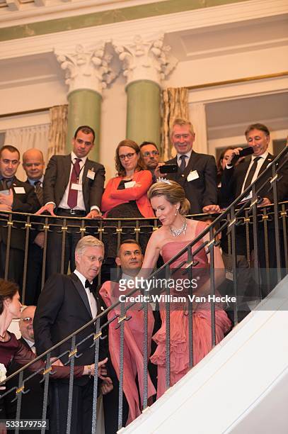 - Visite dÕEtat du Roi Philippe et de la Reine Mathilde a la Republique de Pologne - Staatsbezoek van Koning Filip en Koningin Mathilde aan de...